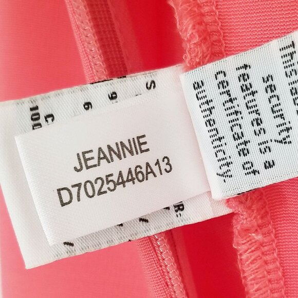 Diane Von Furstenberg DVF Jeannie Knit Fit Flare Dress 6 Coral Pink Stretch $365 - Picture 7 of 16